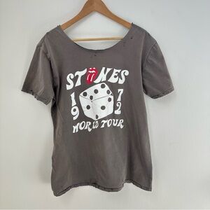 The Rolling Stones Off The Shoulder Tee
